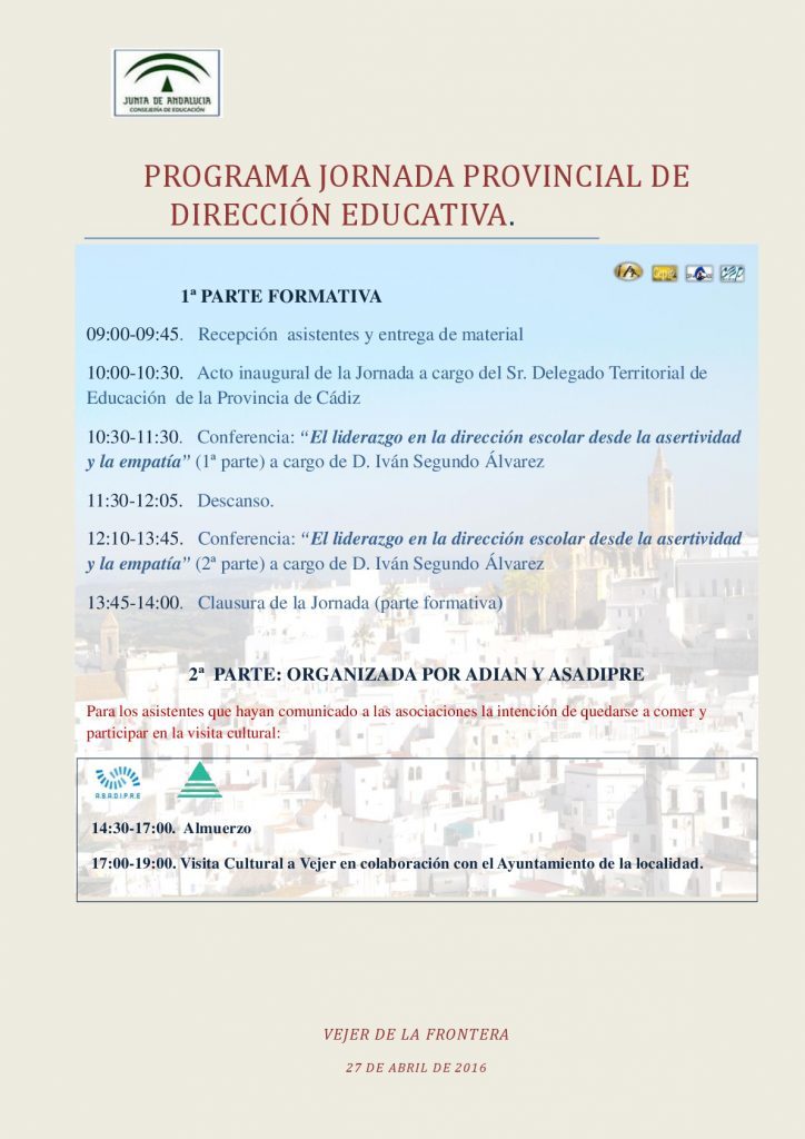 PROGRAMA JORNADA PROVINCIAL DE DIRECCIÓN EDUCATIVA-001